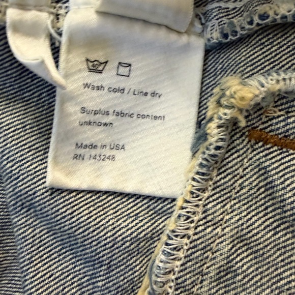Reformation Dixon Denim Jacket Small - Picture 5 of 5